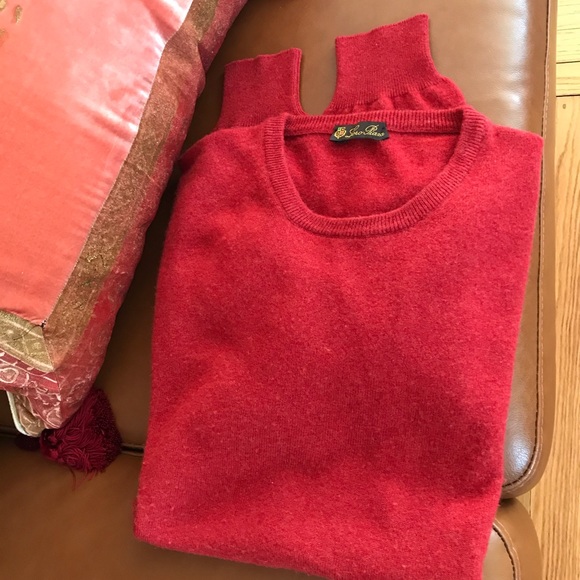 Loro piana cashmere round neck sweater - Picture 2 of 6